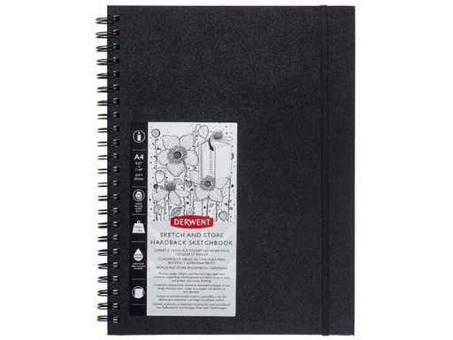 [90343366 1698420] Derwent Zeichenblock Sketch &amp; Store A4