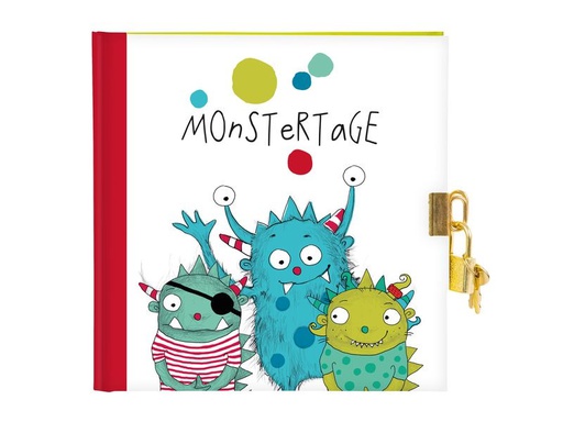 [90343400 1699088] Goldbuch Tagebuch Monster