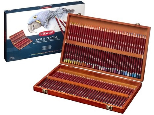 [90343436 1698425] Derwent Pastellstifte-Geschenkset 72-teilig
