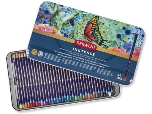 [90343503 1698432] Derwent Aquarellstifte Inktense Permanent 36-teilig
