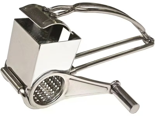 [90343561 1698541] Moha Küchenreibe Evolution Drum Silber
