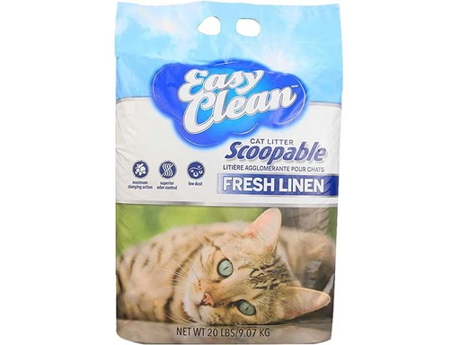 [90343564 1683958] Easy Clean Katzenstreu Scoop Fresh Linen, 9 kg / 14 l