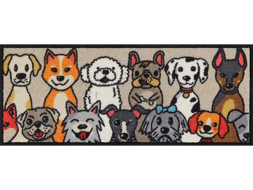 [90343617 1687265] Salonlöwe Fussmatte Dog People 50 cm x 75 cm