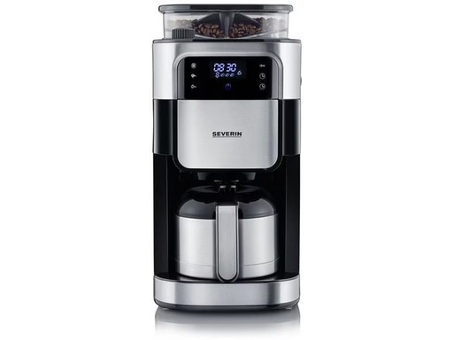 [90343686 1703576] Severin Filterkaffeemaschine KA 4814 Schwarz/Silber