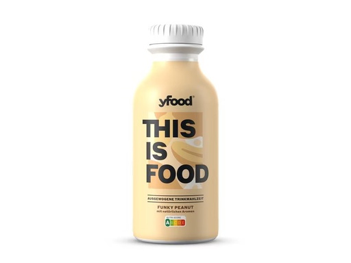 [90343815 1559361] YFOOD Trinkmahlzeit Funky Peanut 500 ml