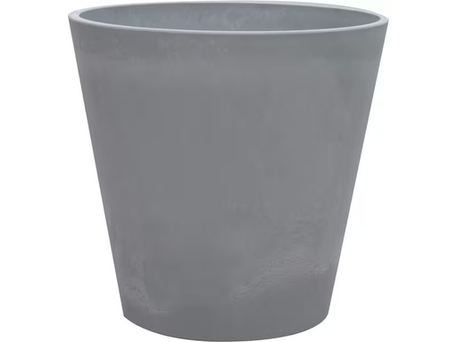 [90343886 1697881] Van der Gucht Blumentopf Woodstone Ø 31 cm x 25.4 cm Hellgrau