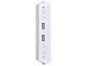 Lian Li LAN216-1W-I/O-Panel mit ARGB Controller Weiss