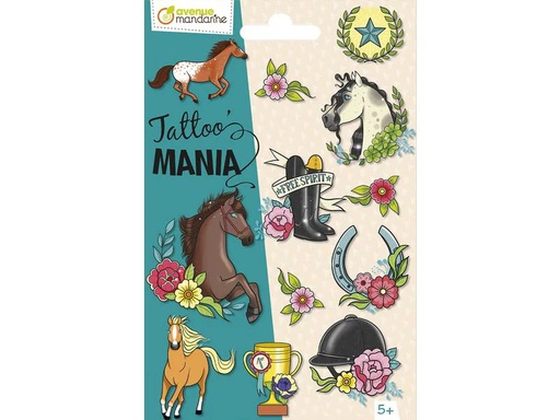 [90343892 1696985] Avenue Mandarine Tattoo Set Tattoo Mania Reiten