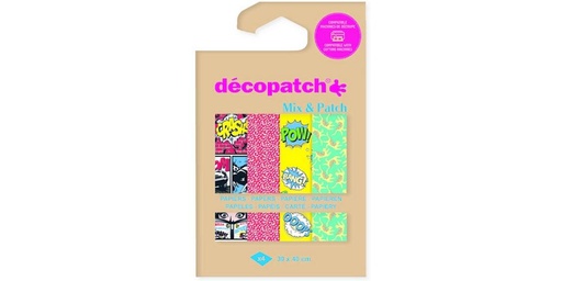 [90343949 1697006] décopatch Bastelpapier DP039C 30 x 40 cm, 4 Blatt