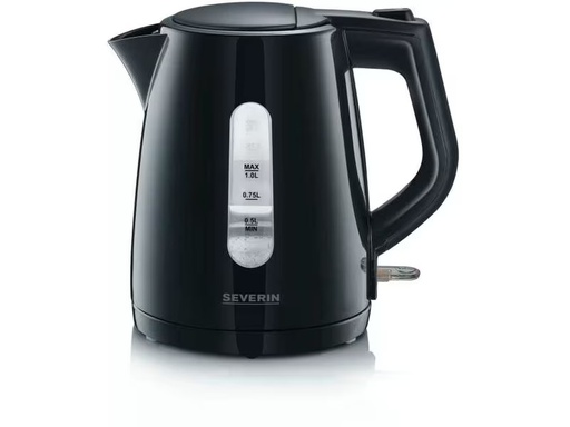[90343985 1703605] Severin Wasserkocher WK 3410 1 l, Schwarz
