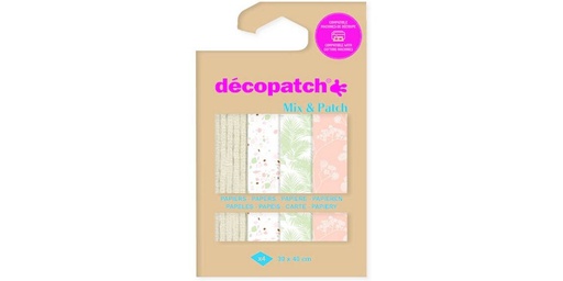 [90343996 1697003] décopatch Bastelpapier DP033C 30 x 40 cm, 4 Blatt