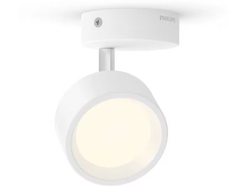 [90343998 1689101] Philips Aufbauspot Bracia 1 x 5.5W 2700K Weiss