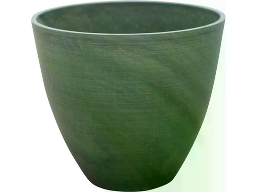 [90344006 1697871] Van der Gucht Blumentopf Woodstone Ø 45 cm x 39 cm Olivgrün