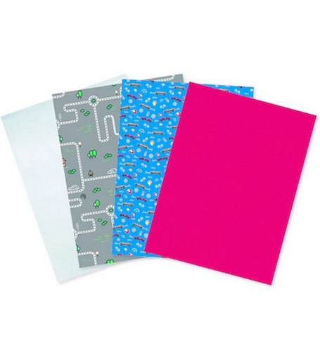 [90344007 1697000] décopatch Bastelpapier 30 x 40 cm, 4 Blatt