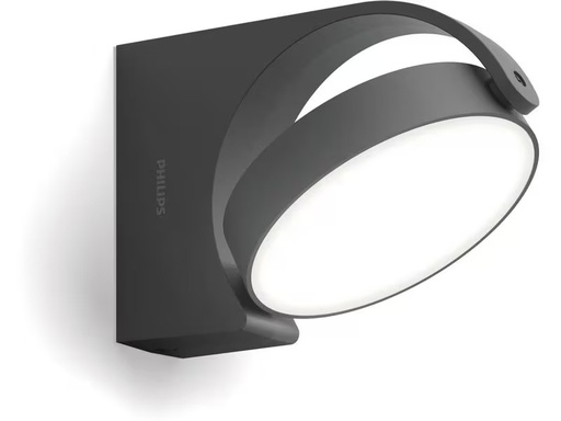 [90344018 1689076] Philips Wandleuchte Mimosa 7W 2700K Anthrazit