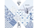 Clairefontaine Bastelpapier Origami Papier Shibori, 60 Blatt