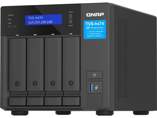 [90344055 1676123] QNAP TVS-h474-PT-8G 4-bay