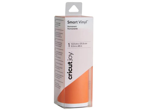 [90054549 1035859] Cricut Vinylfolie Joy 13.9 cm x 121.9 cm Permanent, Orange