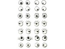 Clairefontaine Motivsticker 3D Augen