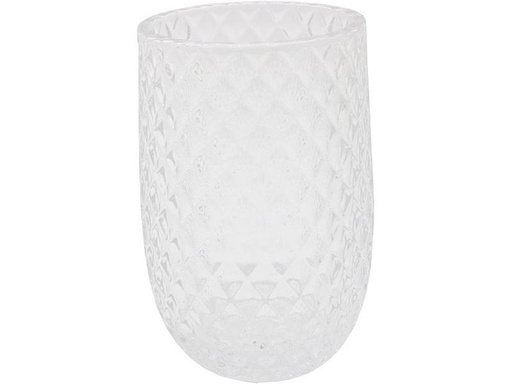 [90344122 1560113] diaqua® Zahnputzbecher Facette Transparent