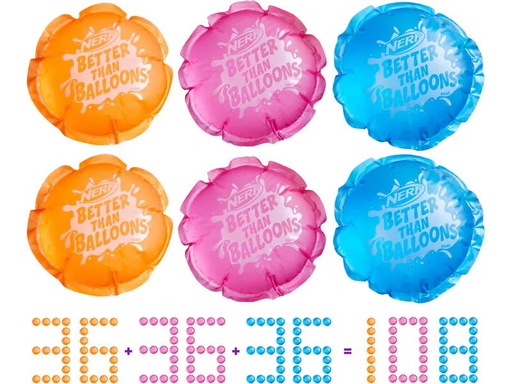 [90344131 1666564] NERF Super Soaker Better Than Balloons Wasserkapseln 108 Stück