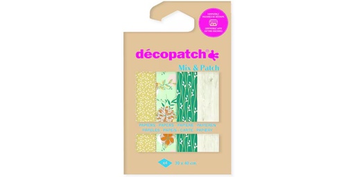 [90344151 1697004] décopatch Bastelpapier DP035C 30 x 40 cm, 4 Blatt
