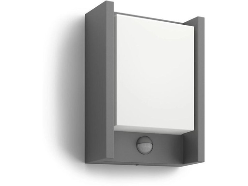 [90344248 1689123] Philips Wandleuchte Arbour UE Bewegungsmelder 2700K Anthrazit