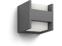 Philips Wandleuchte Arbour UE Up-Down 2700K Anthrazit