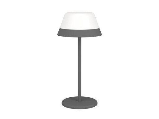 [90344305 1670725] EGLO Leuchten Akku-Tischleuchte MEGGIANO 1.5W, 32 cm, Grau