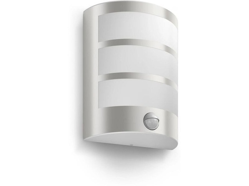 [90344307 1689131] Philips Wandleuchte Python UE Bewegungsmelder 2700K Inox