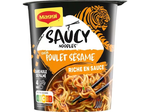 [90344334 1687473] Maggi Fertiggericht Saucy Noodle Sesame Chicken 75 g