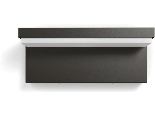 [90344347 1689112] Philips Wandleuchte Bustan UE Bewegungsmelder 4000K Anthrazit