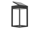 EGLO Leuchten Wandleuchte SUZZARA Solar, 6W, Sensor, Schwarz