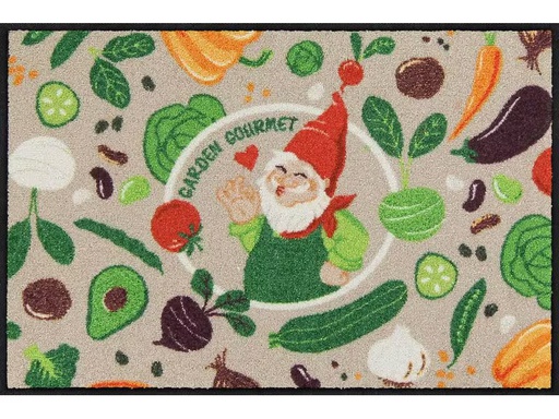 [90344432 1687268] Salonlöwe Fussmatte Garden Gourmet 50 cm x 75 cm