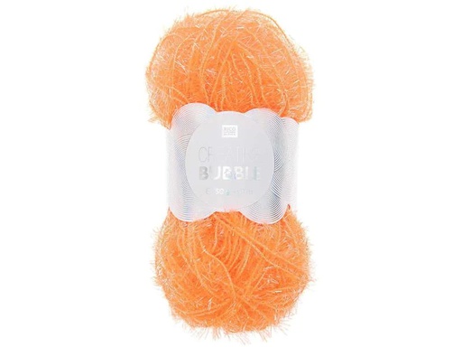 [90054589 945201] Rico Design Wolle Creative Bubble 50 g Neonorange