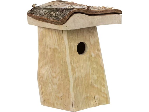 [90344524 1684950] Windhager Nistkasten Log Cabin 21 x 18 x 26 cm, natur, FSC
