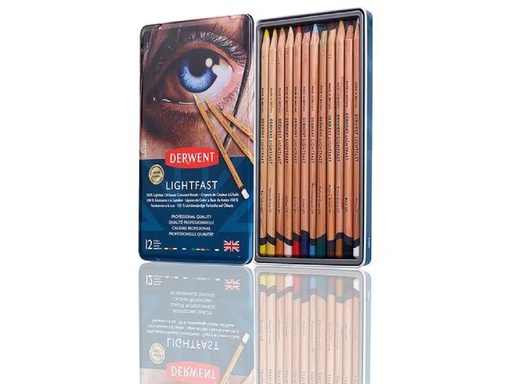 [90344539 1698442] Derwent Farbstifte Lightfast 12-teilig