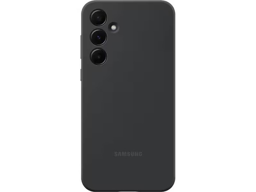 [90344545 1703982] Samsung Back Cover Silicone Galaxy A55 5G Schwarz