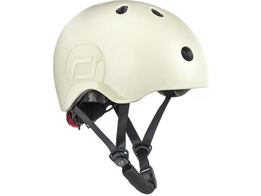 [90344629 1693791] Scoot and Ride Kinderhelm Weiss, S-M
