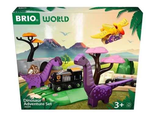 [90344634 1653444] BRIO BRIO World Dinosaur Adventure Set