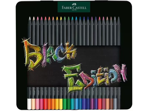 [90344750 1697560] Faber-Castell Farbstifte Black Edition 24 Stück
