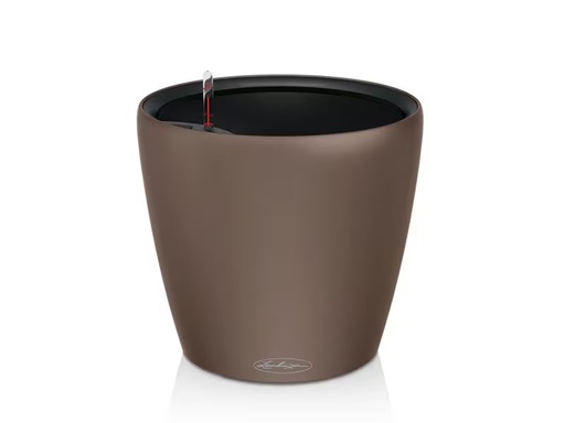 [90344764 1695789] Lechuza Pflanzentopf CLASSICO Color LS 28 - Komplettset Muskat