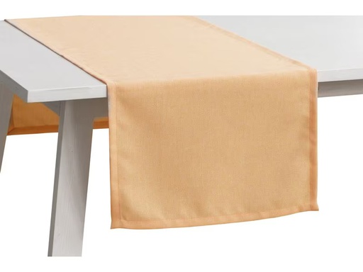[90344776 1683458] Pichler Tischläufer Panama 50 cm x 1.5 m, Pfirsich