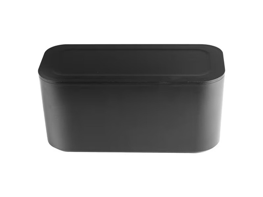 [90344789 1703517] STEFFEN Kabelbox 5xT13 mit Schalter, Schwarz