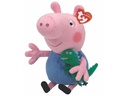 Ty Plüsch Peppa Pig George 20 cm