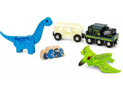 [90344859 1653441] BRIO BRIO World Dinosaur Battery Train