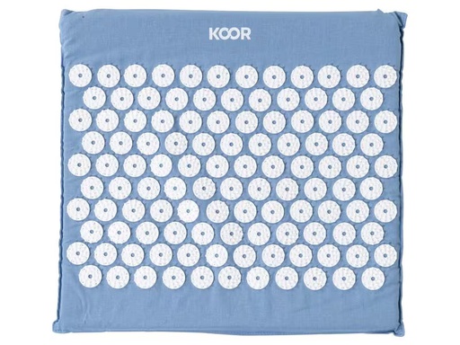 [90344921 1568903] KOOR Akupressur-Fussmatte Blau/Weiss