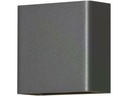 Konstsmide Wandleuchte Chieri, 3000K, 4W, Anthrazit