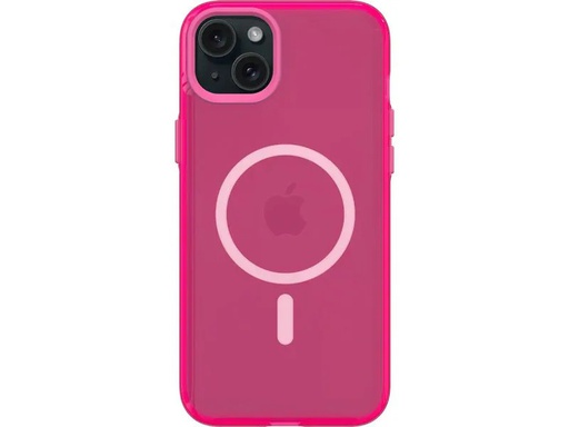 [90345004 1702073] Rhinoshield Back Cover JellyTint MagSafe iPhone 15 Plus Fancy Pink