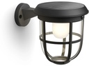 Philips Radii UE Wandleuchte Solar schwarz 3000K